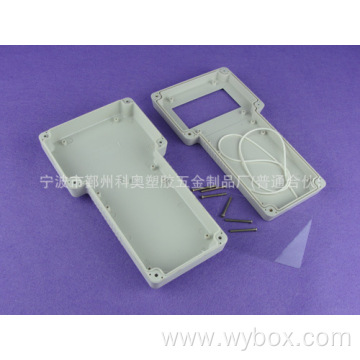 Plastic electronic hand-held enclosure ABS Electronic Hinged Hand Held Plastic Enclosure wire box PHH060 with size 238X128X52mm